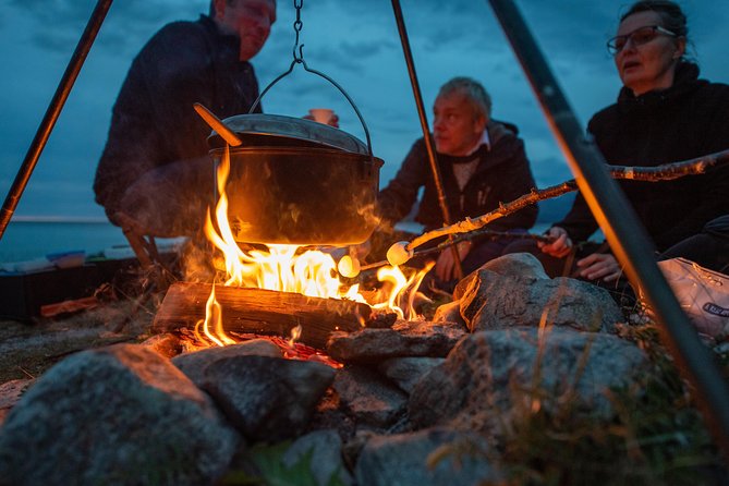 Tromsø: Midnight Sun with Campfire with Wandering Owl - The Bonfire Meal, Homemade Bread, and Your Dinner Plan