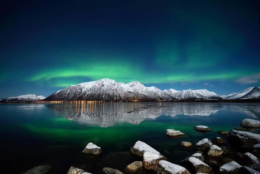 Tromsø: Northern Lights Bus Tour – Chase the Aurora Borealis - Where the Tour Starts in Tromsø Center