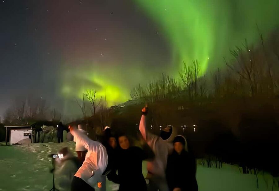 Tromsø: Northern Lights Bus Tour with Free Photography - Toilet Reality and Safety on Icy Viewpoints