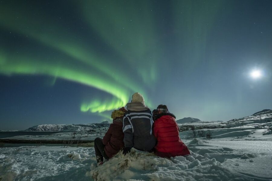 Tromso: Northern Lights Chase with Photo Package Included - Comfort and Safety in Arctic Winter Riding