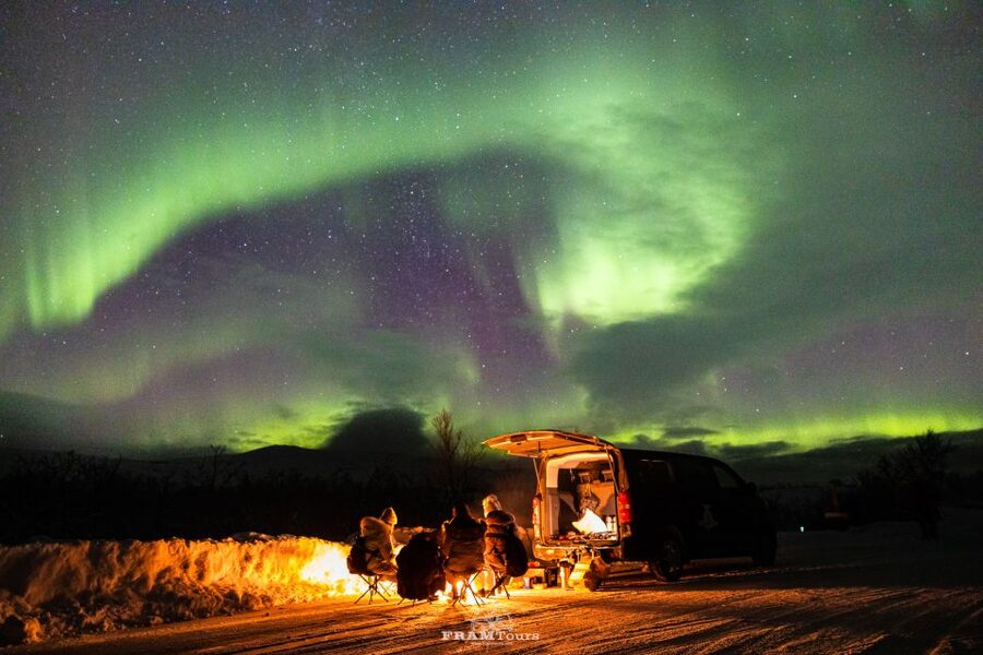 Tromso: Northern Lights Tour with Photographer - Fire camp, dinner, and the science lesson you’ll actually remember