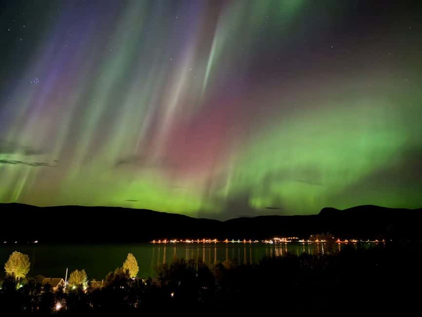 Tromsø: Northern Lights Tour with Photos & Snacks - Campfire warmth: hot drinks, Norwegian snacks, and a cozy reset
