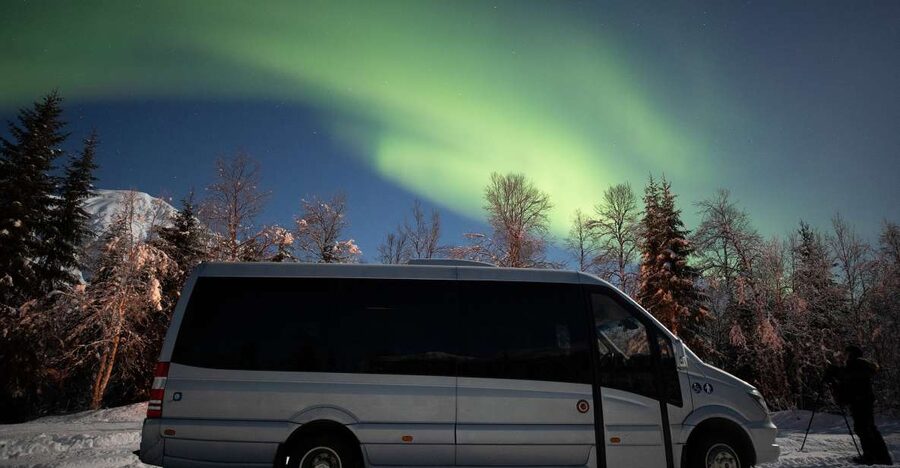 Tromsø: Northern Lights Trip with Campfire and Snacks - The lantern walk through night wilderness