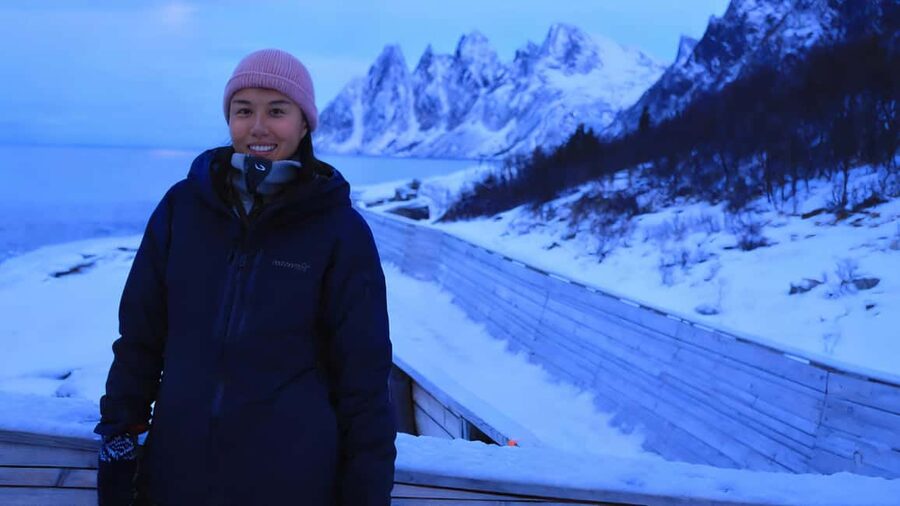 Tromsø: Senja Fjords & Coast Day Tour with FREE Photos - Bergsbotn viewing platform: the final photo pause before heading back