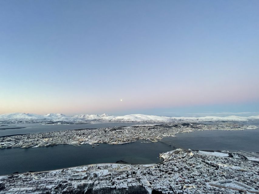 Tromso: Sightseeing Cruise by Catamaran with Snacks & Drinks - On-board comfort: heated saloon, snacks and drinks, and four toilets