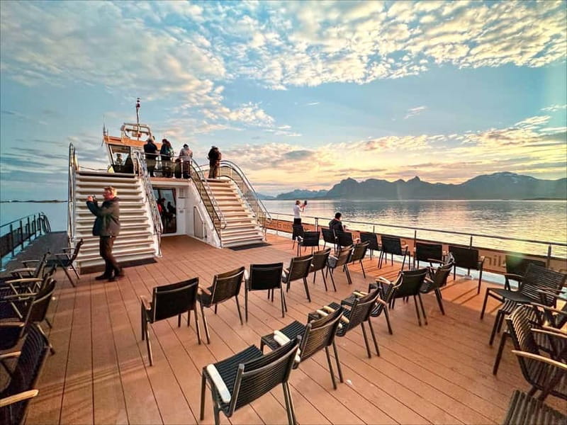 Tromsø: Summer Arctic Light Cruise with a Guide - Kaigata 6 Safety Check and the Arctic Cathedral Photo Stop