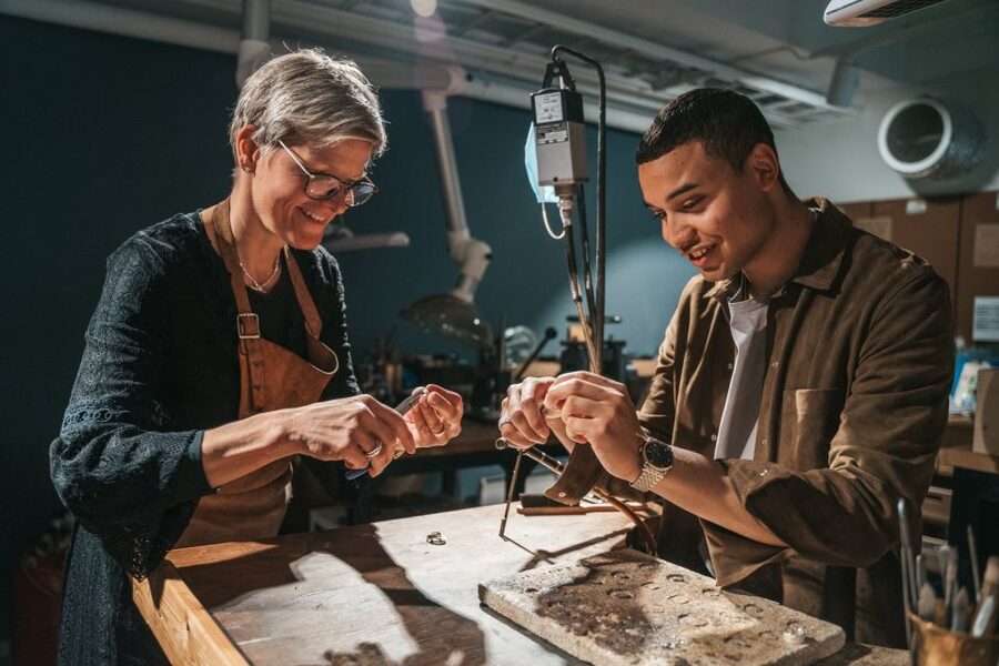 Tromsoe: Make your own silver ring in a goldsmith workshop - Making A Mingle Ring in Tromsø: The Real Point of This Workshop