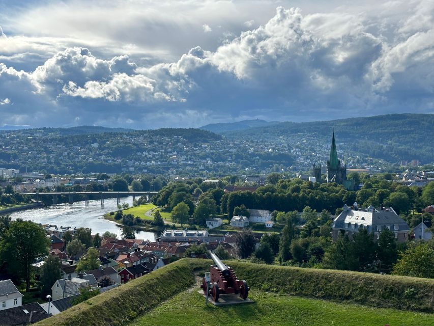 Trondheim: City Bus Tour - Solsiden and the Nid riverfront, a fast warm-up view