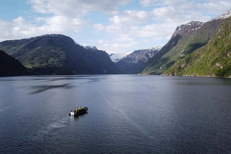Ulvik adventure: Exploring Hardangerfjord's Osafjord by RIB - Safety gear on a RIB: staying warm, dry, and comfortable