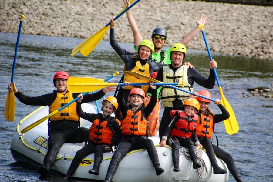 Voss: Family Rafting on the Vosso River - Why Class-2 Vosso River Rafting Works So Well for Families