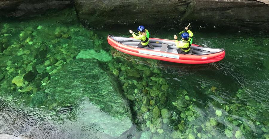 Voss: Raundal River Guided Canoe Tour - The Raundal River fun-flow run, from Marine Canyon to calm pools